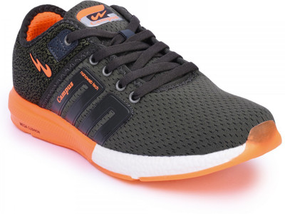 

Campus Shoe Running Shoes For Men(Grey, Orange, Grey/org
