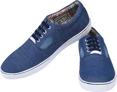 

Kzaara Canvas Shoes For Men(Blue, Royal blue