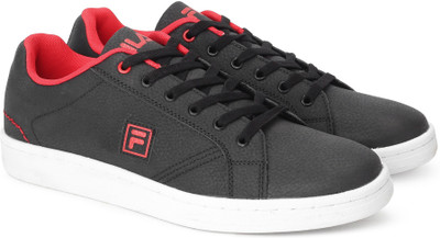

Fila EBERTO Sneakers For Men(Black, Blk/rd