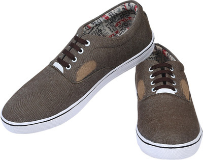 

Kaneggye Canvas Shoes For Men(Beige, Brown