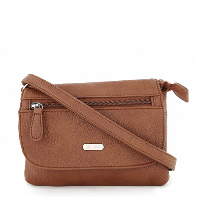 

Lavie Girls Casual Tan PU Sling Bag