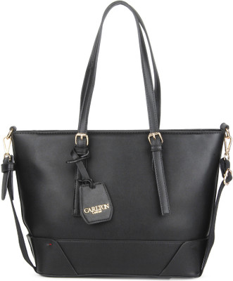 

Carlton London Women Casual Black PU Sling Bag