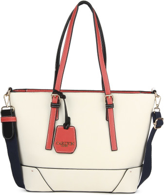 

Carlton London Women Casual Beige PU Sling Bag