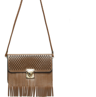 Shopharp Women Casual Brown Polyester Sling Bag