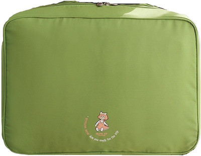 

Connectwide Fashion Travel Bag Large Multifunctional Waterproof Storage Bag Luggage Hangbag Small Travel Bag - Standard(Green)