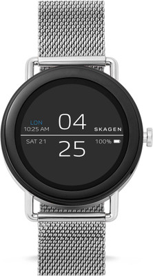 

Skagen Skagen SKT5000 Silver Smart Watches Black Smartwatch(Silver Strap Free Size)