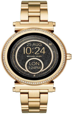 

Michael Kors Michael Kors MKT5021 Gold Smart Watches White Smartwatch(Gold Strap Free Size)
