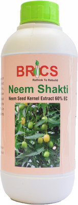 

Brics Neem Shakti 100ml pack of 5 Soil Manure(500 ml Liquid)