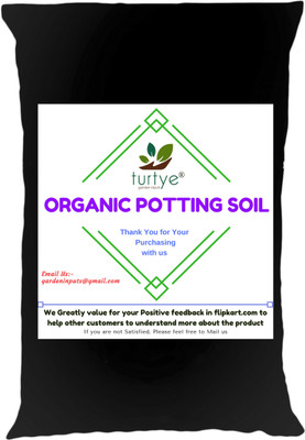 

Turtye Turtye® Organic Potting Soil For Gardening Plants - 10 Kg's Soil Manure(10 kg Powder)