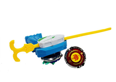 

Emob High Speed Beyblade Spinning Toy with 2 Metal Tops & Launcher with Incredible Finish(Multicolor)