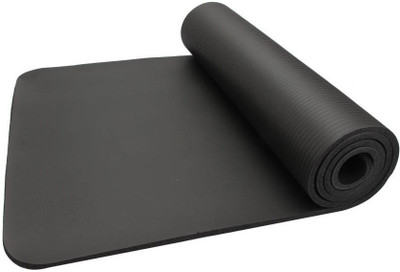 

Kurtees upga120 Multicolor 10 mm Yoga Mat, Black