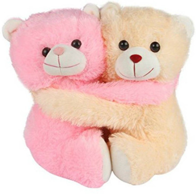 

TeddyToy Cute Couple Teddy Bear - 31 cm(Multicolor)