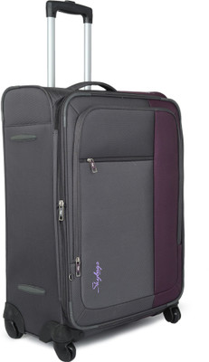 

Skybags Cube Expandable Check-in Luggage -  inch(Purple
