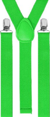 

Friendskart Y- Back Suspenders for Men(Green)