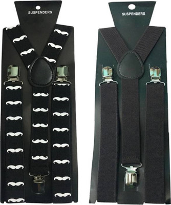 

Friendskart Y- Back Suspenders for Men(Multicolor)