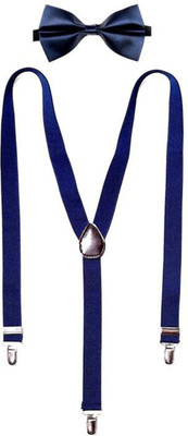 

Sun Shopping Y- Back Suspenders for Men, Women(Blue)