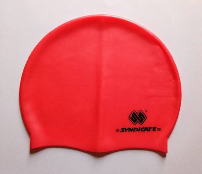 

Syndicate BEST QUALITY SWIMMING CAP KIT PACK OF ( 2 ) Swimming Cap(Red, Pack of 2)