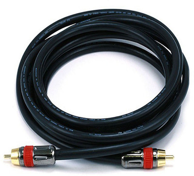 

Monoprice TV-out Cable Subwoofer cable 10ft(Black, For Home Theater, 3.04)
