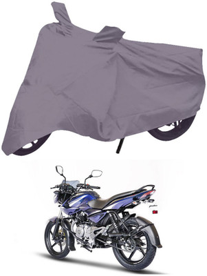 Mobik Two Wheeler Cover for Bajaj(Pulsar 135 LS DTS-i, Grey)