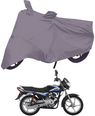 Mobik Two Wheeler Cover for Bajaj(CT100, Grey)