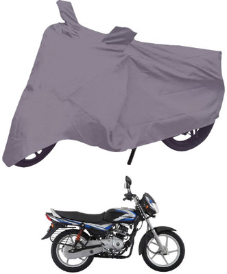 Deltakart Two Wheeler Cover for Bajaj(CT100, Grey)