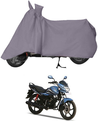 Mobik Two Wheeler Cover for Hero(Passion Pro, Grey)
