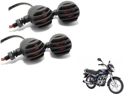 MOCKHE Front, Rear LED Indicator Light for Bajaj CT 100(Yellow)