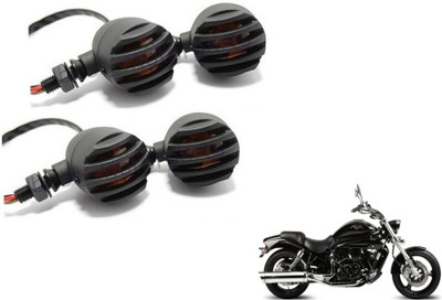 MOCKHE Front, Rear LED Indicator Light for Hyosung Aquila Pro 650(Yellow)