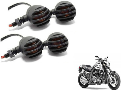 MOCKHE Front, Rear LED Indicator Light for Yamaha VMAX(Yellow)