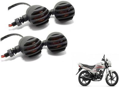 MOCKHE Front, Rear LED Indicator Light for Honda Dream Neo(Yellow)
