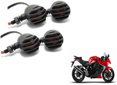 MOCKHE Front, Rear LED Indicator Light for Hyosung GT250R(Yellow)