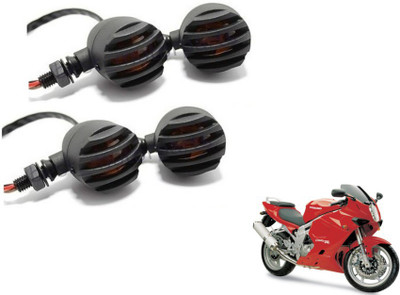 MOCKHE Front, Rear LED Indicator Light for Hyosung GT650R(Yellow)