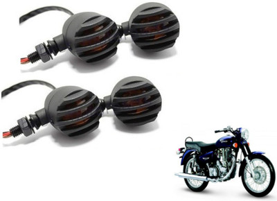 MOCKHE Front, Rear LED Indicator Light for Royal Enfield Electra EFI39(Yellow)