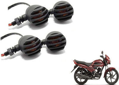 MOCKHE Front, Rear LED Indicator Light for Honda Dream Yuga(Yellow)
