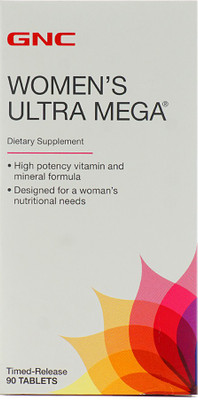 

GNC Women's Ultra Mega Designed for Women's Nutritional Needs(90 No)