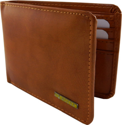 

WOODS Men Khaki Genuine Leather, Canvas, Fabric Wallet(3 Card Slots)