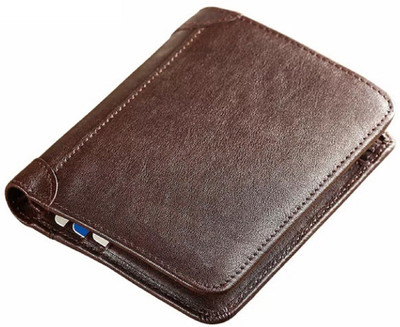 

Lusso Pelle Men Formal, Casual Brown Artificial Leather Wallet(10 Card Slots)