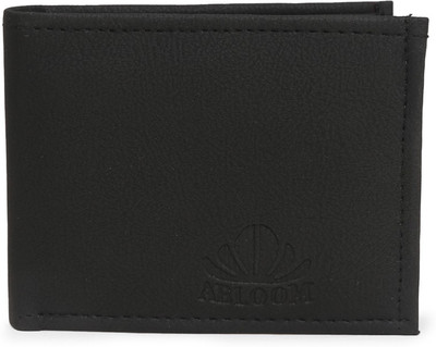 

ABLOOM Men Black Fabric Wallet(5 Card Slots)