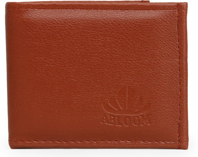 

ABLOOM Men Brown Fabric Wallet(5 Card Slots)