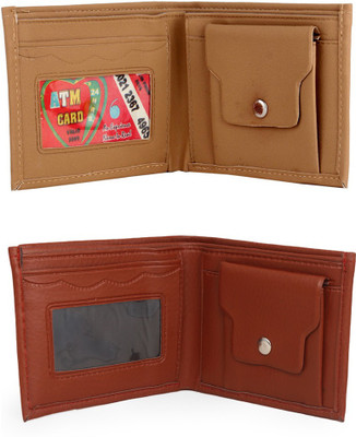 

ABLOOM Men Brown Genuine Leather Money Clip(6 Card Slots)