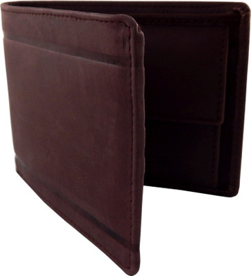 

WOODS Men Brown Genuine Leather, Canvas, Fabric Wallet(4 Card Slots)