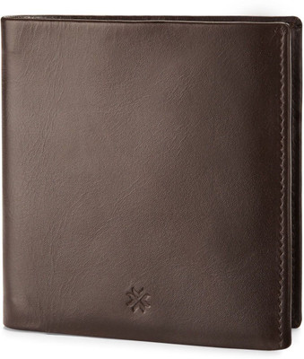 

Pennline Men Brown Genuine Leather Wallet(4 Card Slots)