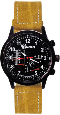 

SWANOS 8066 Black Dial Watch For Man And Boy Watch - For Men