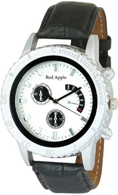Red Apple Double Dial Watch Watch - For Men