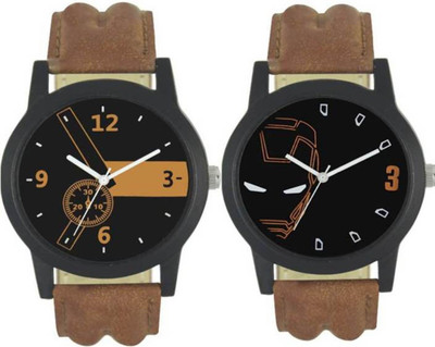 

WatchBro Combo of 2 Watch for Men and Boys +AD57+1 Watch - For Men