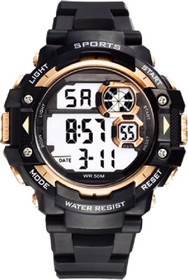 

DIRAY DR336G6-BlackCopper Rock Strong Collection Digital Chronograph 1/100th Sec Watch - For Men