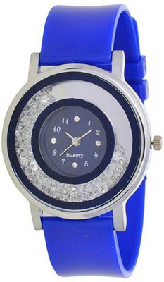 

Shree Blue Color Analog Watch +AD19+1 Watch - For Girls