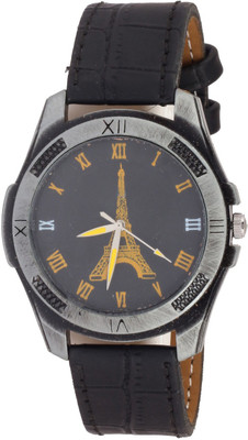 

Miss Perfect Black lether step 002 watch for men Watch - For Boys