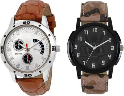 

Shree Brown Color Analog Watch for Men +AD18+1 Watch - For Men
