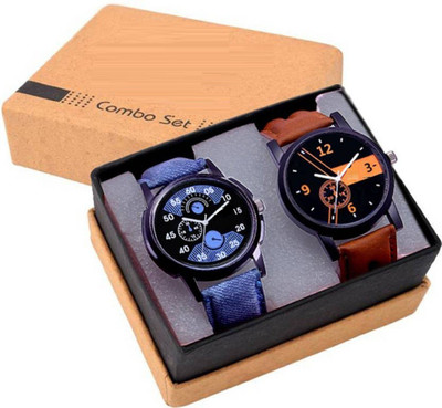 

Miss Perfect Set Of Two Combo Watch - For Boys Watch - For Boys